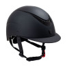 Casco unisex con armazón brillante Galaxy Equestro - Negro / negro brillo