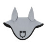 Caperuza anti-moscas de tejido técnico con logo GP Equestro - Gris / negro