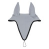 Gorro antimoscas de tejido técnico con sujeción a la muserola Equestro - Gris / negro