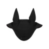 Gorro antimoscas de lycra con logotipo de silicona Acavallo - Negro / negro