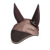 Bonete antimoscas de algodón y tejido perforado Diamond Equestro - Castaño