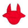 Gorro anti-moscas colección básica con orejas elásticas Equestro - Roja