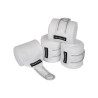 Bandas de polo transpirables Diamond por 4 Equestro - Blanco