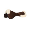 Salvacruz viscoelástica de contacto cercano con piel de oveja Acavallo - Marrón / natural