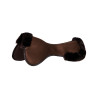 Salvacruz viscoelástica de contacto cercano con piel de oveja Acavallo - Marrón / marrón