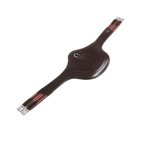 Cincha de baveta para salto en cuero Desiree Equestro