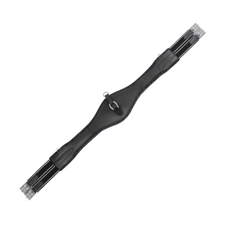 Cincha de salto de cuero moldeado Equestro