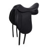 Silla de doma con tacos largos Aachen Equestro - Negro
