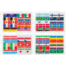 Set de pegatinas para estribos Opera Acavallo - Bandera 2