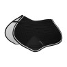 Almohadilla de salto de algodón modelada Equestro - Negro