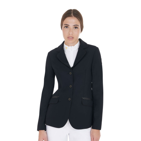 Chaqueta de concurso para mujer en tejido técnico elástico Equestro
