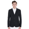 Chaqueta de competición perforada para hombre en tejido técnico Equestro - Negro