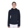 Chaqueta softshell entallada para mujer con bolsillos ocultos Equestro - Marino