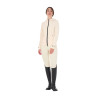 Chaqueta softshell entallada con cremallera cortaviento para mujer Equestro - Blanco antiguo