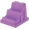 Escalera Easy Step La Gée 3 escalones - Púrpura