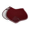 Almohadilla de salto de algodón modelada Equestro - Burdeos