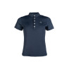 Camiseta funcional de mujer Aruba de manga corta HKM - Azul oscuro