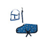 Conjunto Star Cuddle Pony HKM - Azul estrellas