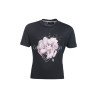 Camiseta infantil Hailey HKM - Negro