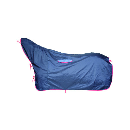 Cubierta Impermeable con Capucha y Aberturas para Estribos Modelo Barents Pro-Tech