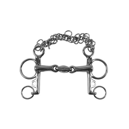Mors Pessoa 2 Anillos con Doble Articulación Umbria Equitazione