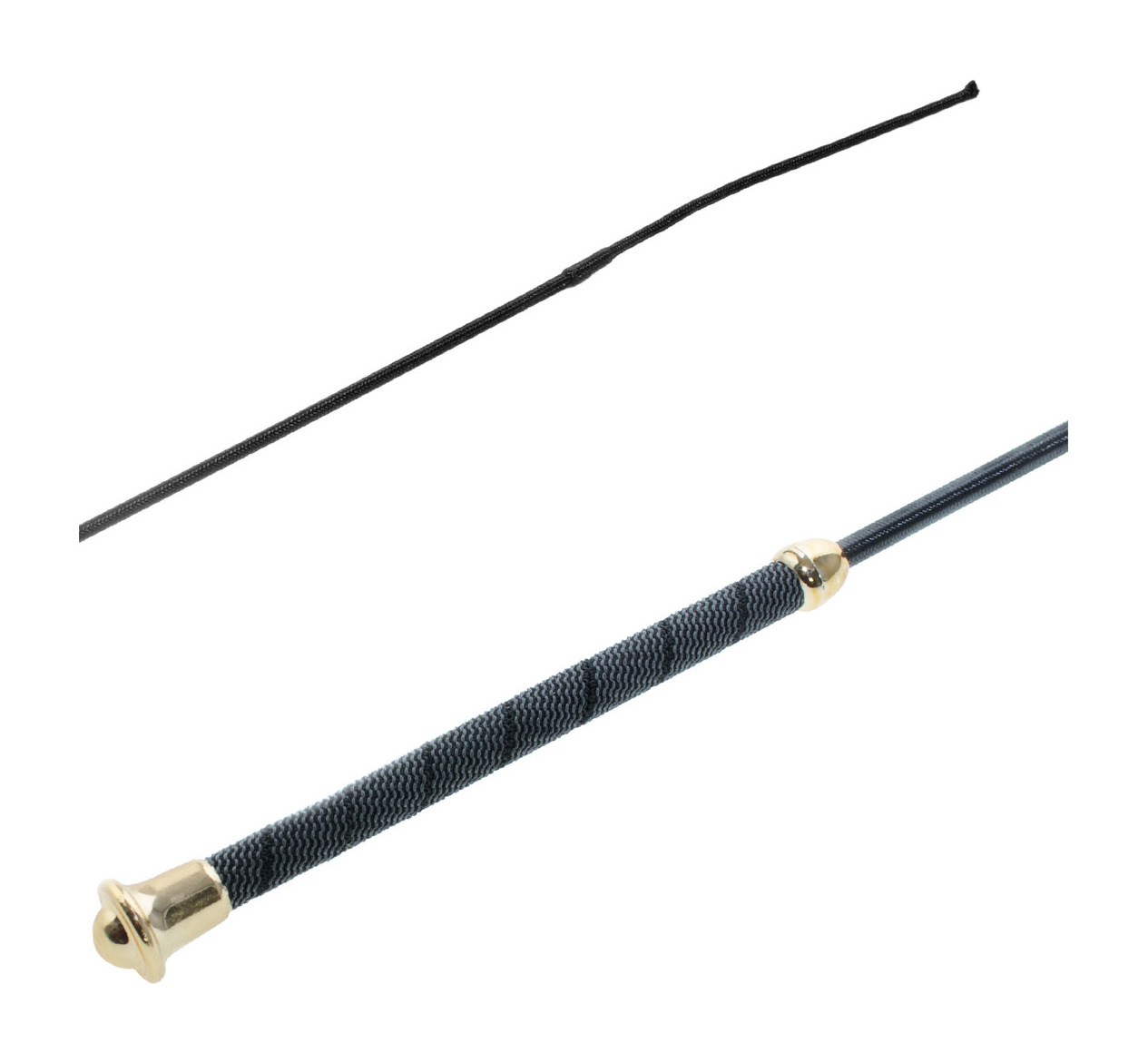 Fusta de doma con empuñadura con agarre dorado/plateado Umbria Equitazione Oro / negro