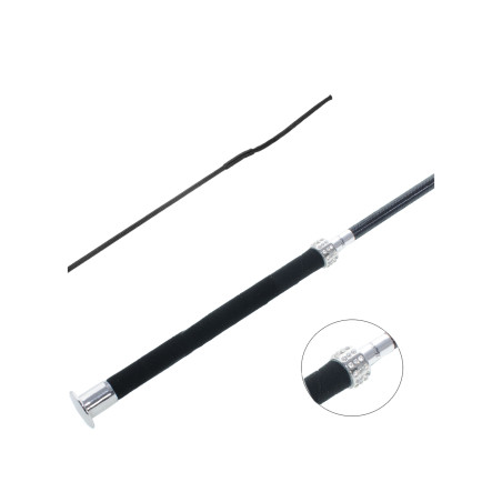 Fusta de doma Flying con empuñadura antideslizante con strass Umbria Equitazione