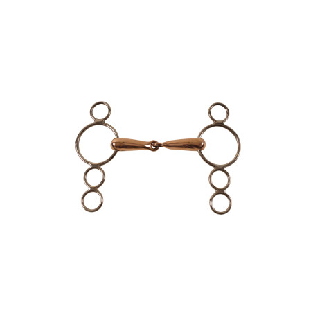 Mors Pessoa Vide en Cobre 2 Anillos Umbria Equitación