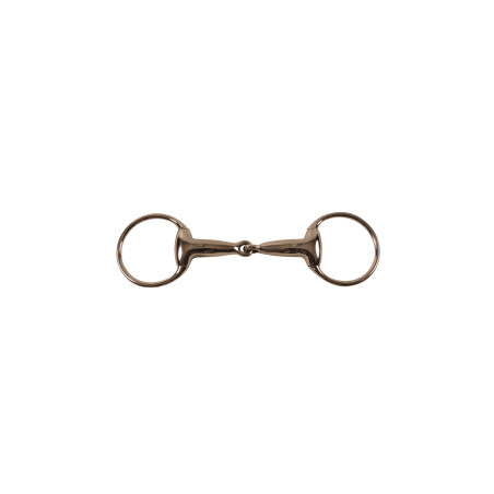 Freno de anilla oliva hueco de acero inoxidable Umbria Equitación