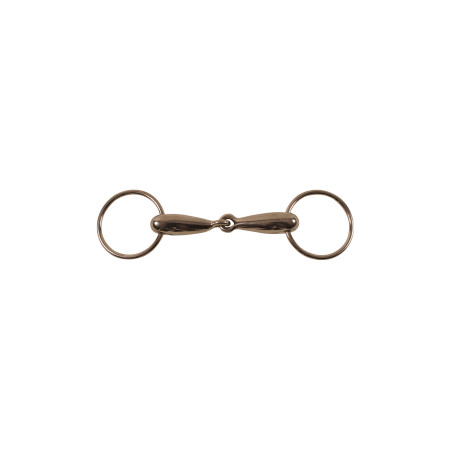 Mors de Anillos Hueco en Acero Inoxidable Umbria Equitación