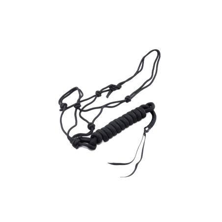 Cabezada de cuerda anudada con ramal Pool's