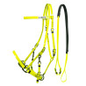 Cabezada Halter de Biothane Lakota - Amarillo fluorescente