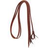 Riendas Separadas con Grabado Barbwire 3230 Pool's - Castaño