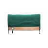 Manta de Montura Western Show Alpaca con Grabado Barbwire Pool's - Caza verde