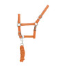 Cabezada Sintética con Cuerda Reflectante Supreme - Naranja