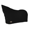 Manta de forro polar antipilling con cuello Yukon+ Umbria Equitazione - Negro