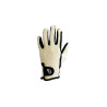 Guantes Infantiles Amara Bicolor Umbria Equitación - Beige / negro