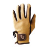 Guantes Infantiles Amara Bicolor Umbria Equitación - Beige / marrón