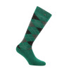 Calcetines Equi-Theme Argyle señora - Gris / verde