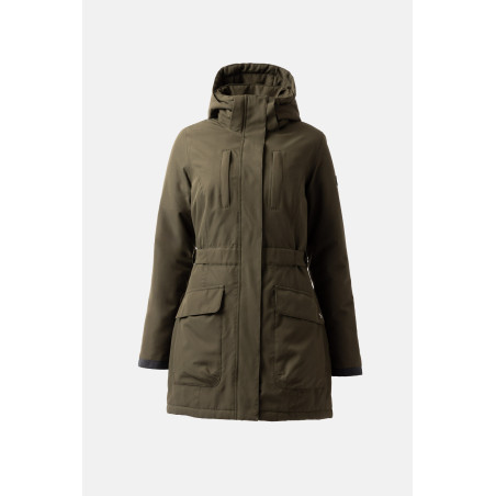 Plumífero calefactable largo Jadine Horze invierno