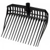 Rastrillo / Horca EcoFork - sin mango - Negro