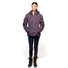 Plumífero impermeable para mujer Flags & Cup Napasoq - Ciruela