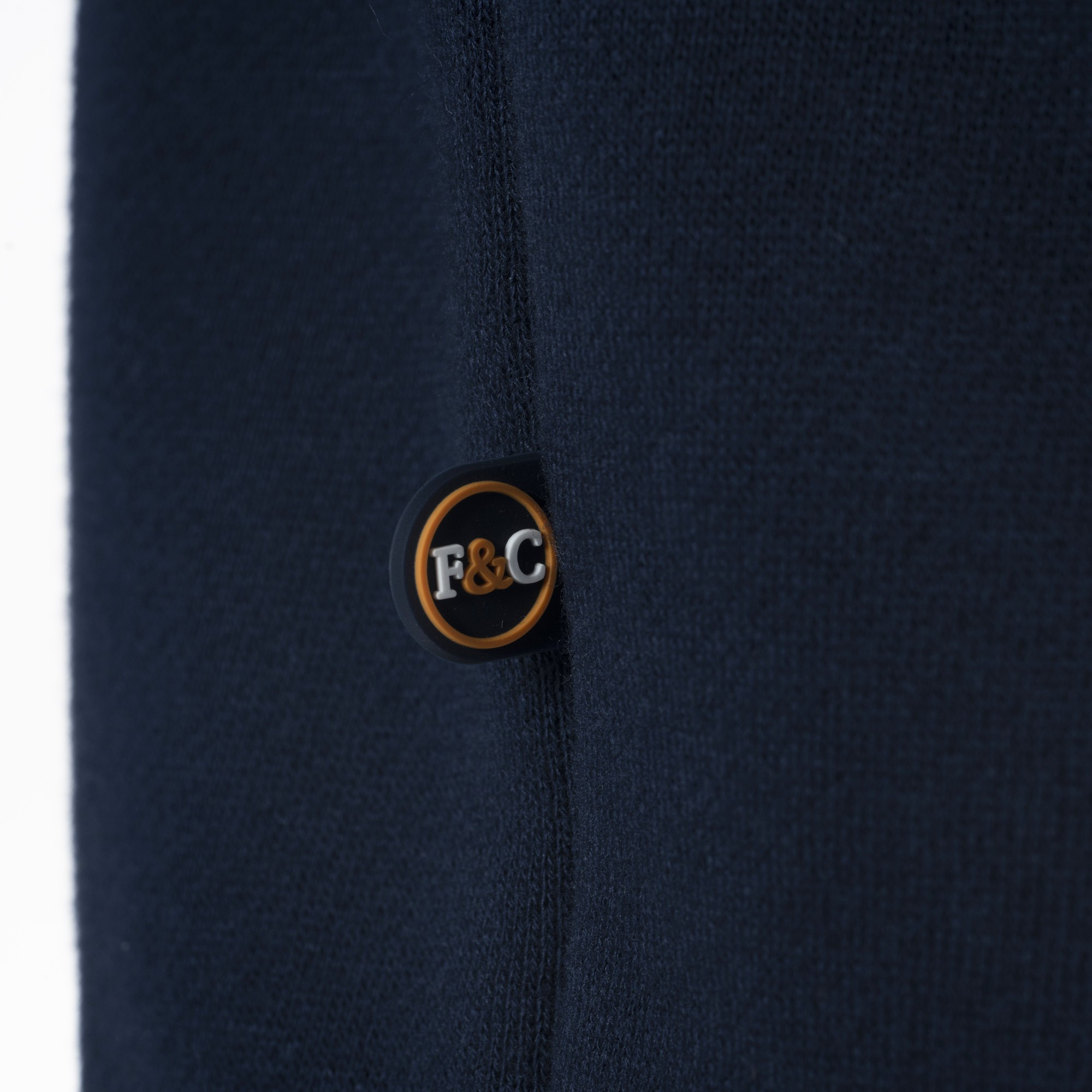 Sudadera con cremallera Flags & Cup hombre Perico Marino Azul marino