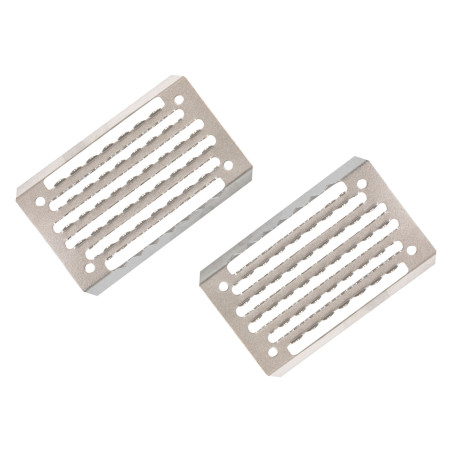 Suela de repuesto de acero inoxidable para estribos ajustables Acavallo