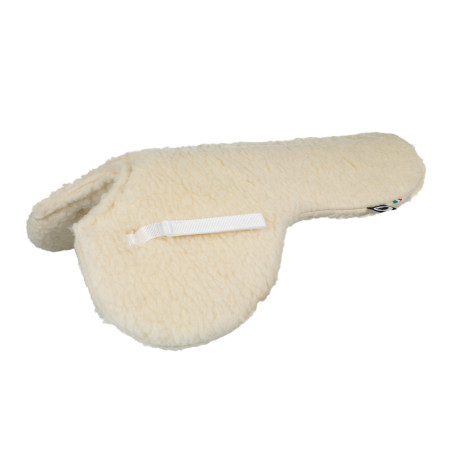 Alfombra de lomo en forma de T de lana Burioni