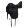 Silla de doma con tacos desmontables Equestro - Negro