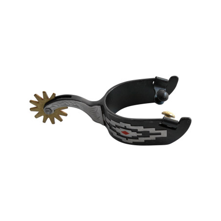 Espuelas Navajo Negras Pool's