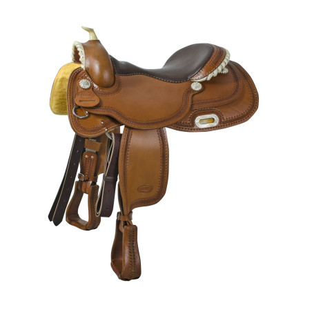 Silla western Pool's Classic Reiner en rawhide