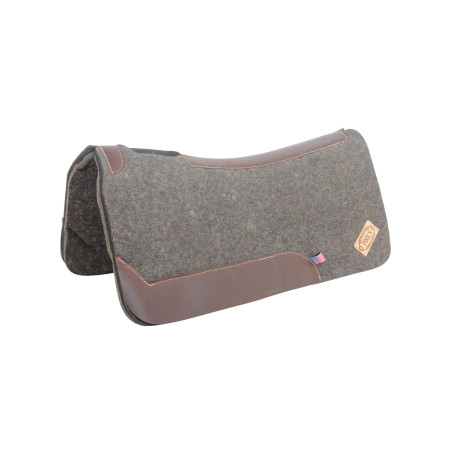 Manta de montar western de fieltro/neopreno/fieltro Pool's