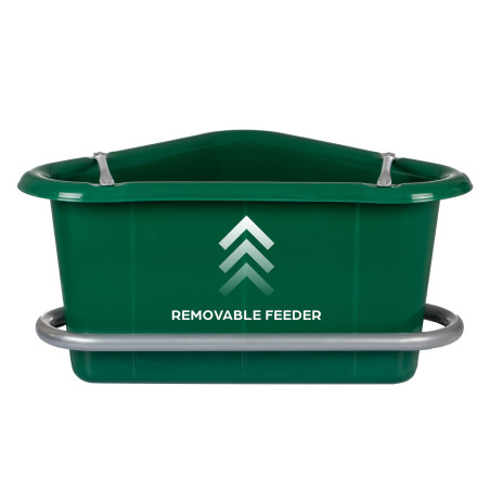 Comedero con estructura de metal y asa Supreme